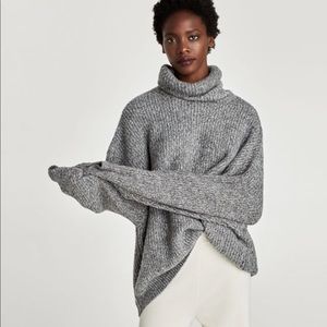 Zara roll neck sweater